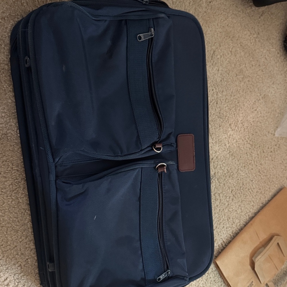 American Tourister Dark Blue Men's Travel Bag Vintage 1970